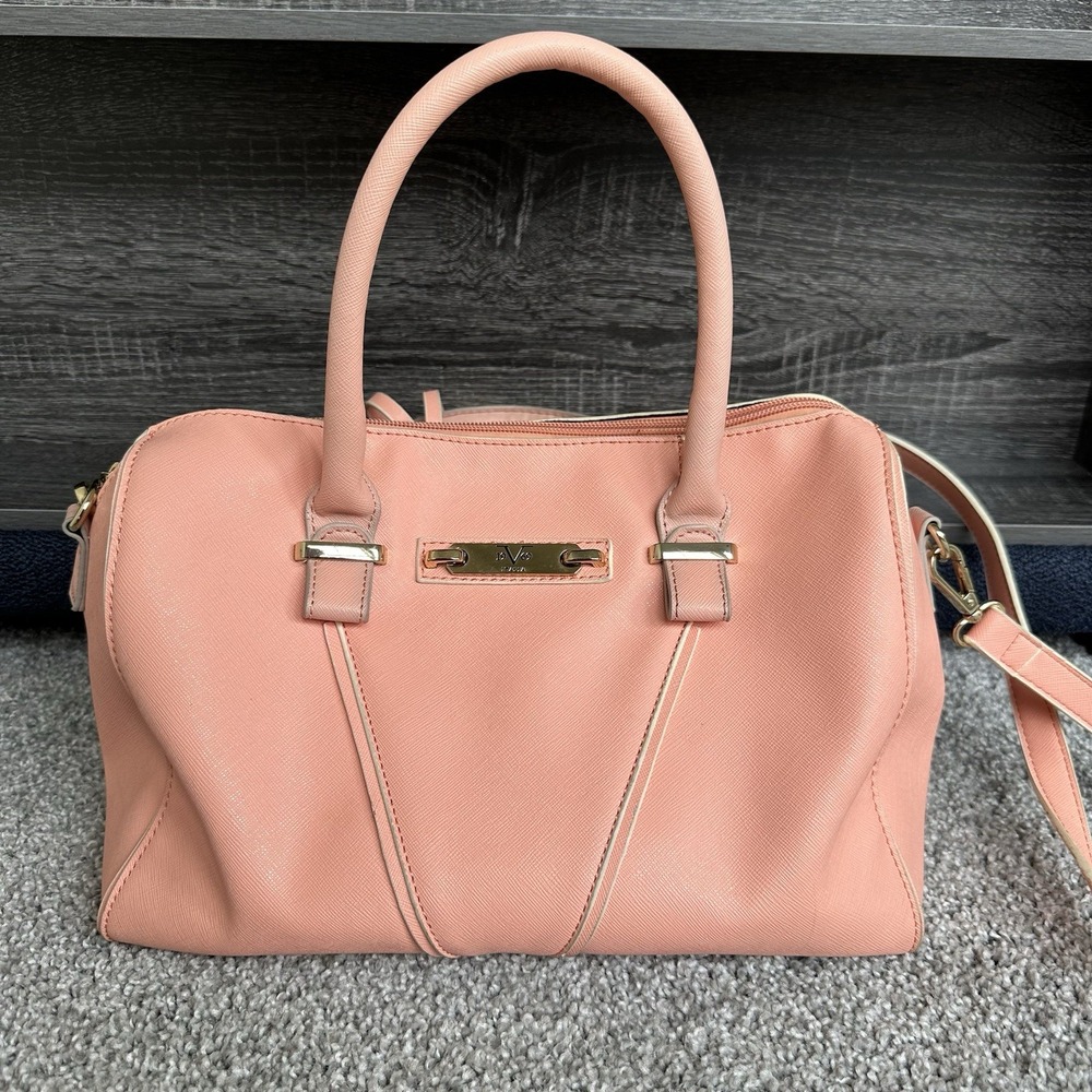 V1969 Italia Versace 19.69 Abbigliamento Sportivo SRL Large Tote‎ Pink Crossbody